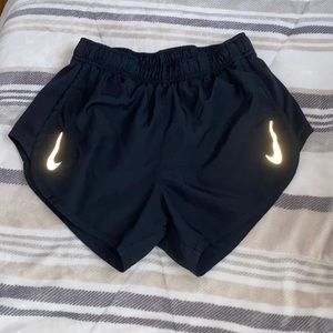 Black Nike Women's High-Cut Tempo Shorts Size XS